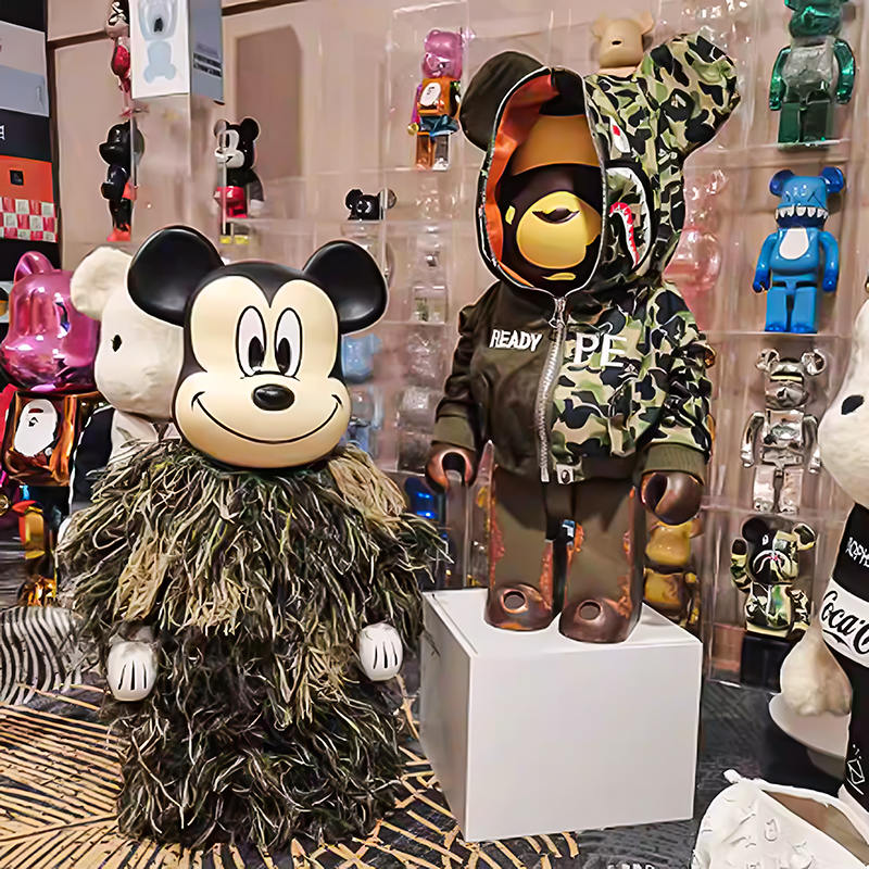 1000% Statue Large Model Doll Ornament DIY Resin/Vinyl Toy Kaw Bearbricks
